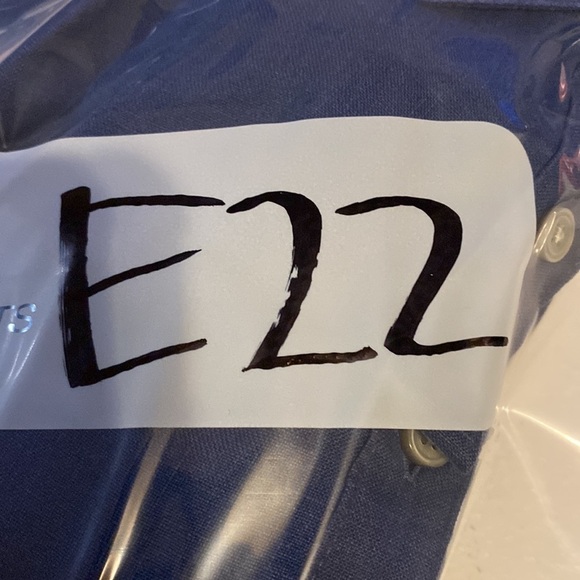 UNTUCKit her short sleeve navy 100% linen midi dress nancy button dress belt 2 - Picture 16 of 16